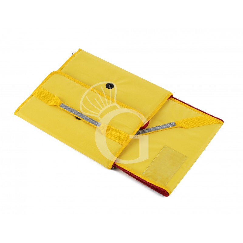 Bolsa térmica para pizza plegable de tela 1020 x 420 x 200 mm