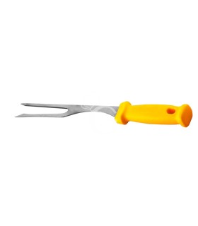 Tenedor para pizzero de acero inoxidable de 330 mm