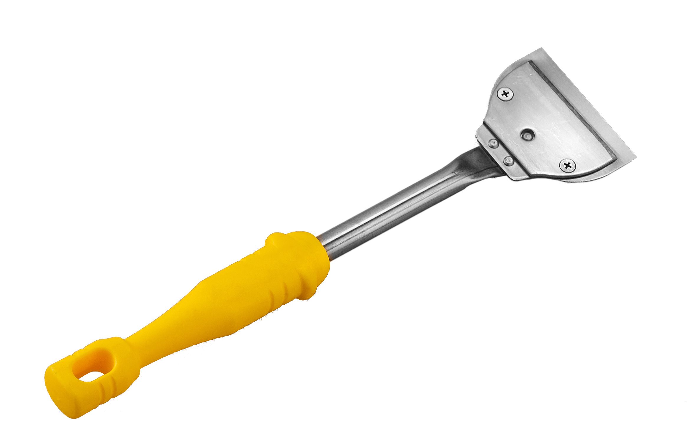 Raspador para parrillas y planchas de acero inoxidable de 90 mm y 350 mm de altura
