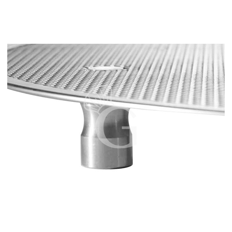 Pies de aluminio