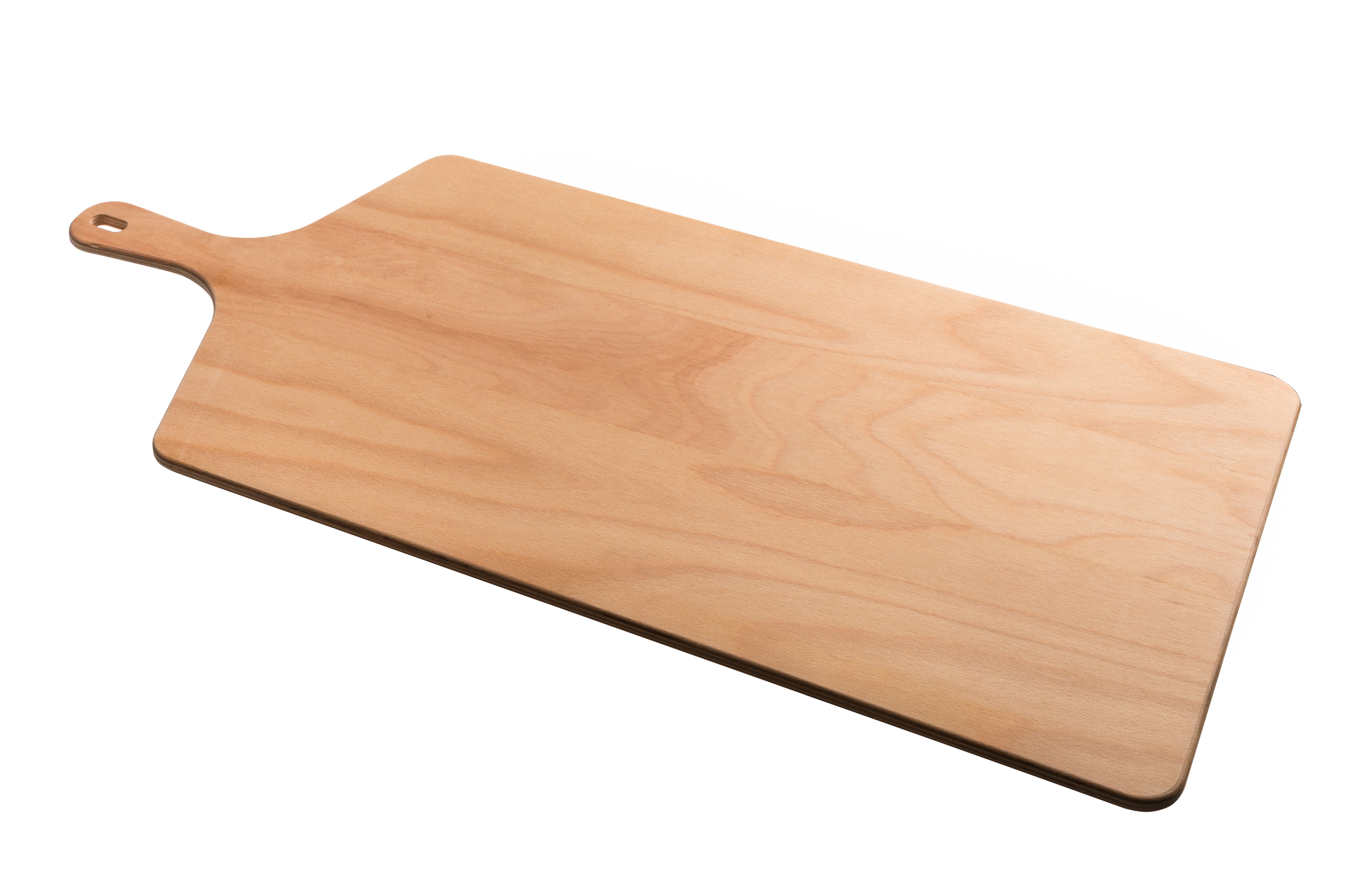 Tabla de cortar rectangular de madera, Dimensiones L 360 mm X P 600 mm X A 7 mm