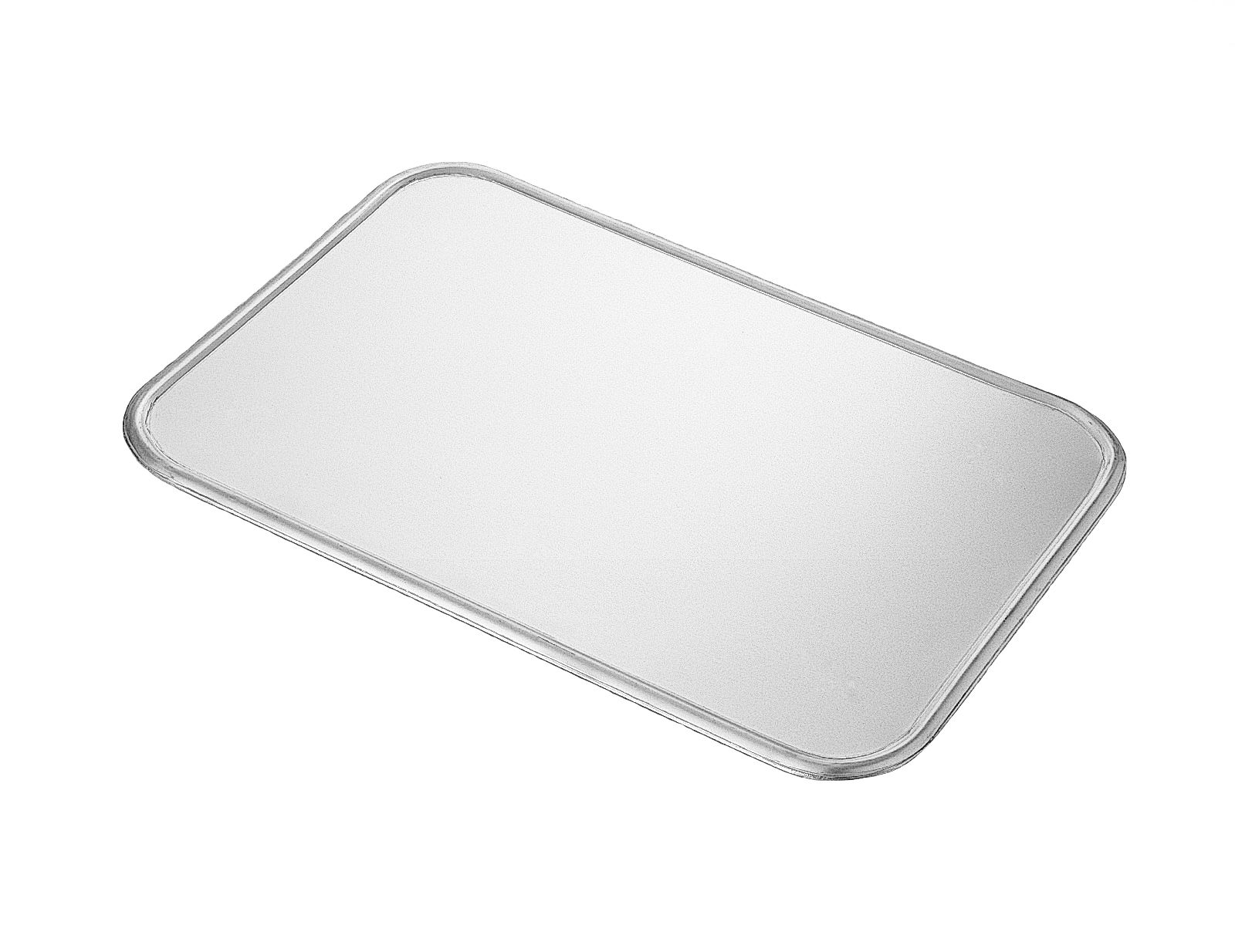 Bandeja de aluminio con dimensiones L 400 mm  X P 800 mm X A 5 mm