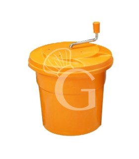 Centrifugadora manual de verduras 25 LT diámetro 430 mm x A 520 mm