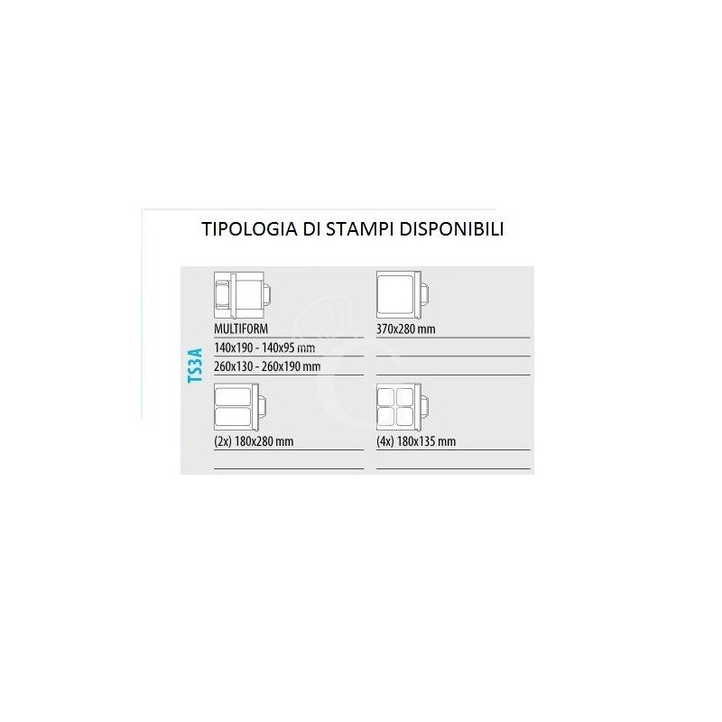 Termoselladora automática de acero inoxidable ancho del film 380 mm L 460 mm x P 510 mm x A 555 mm 1,5 Kw