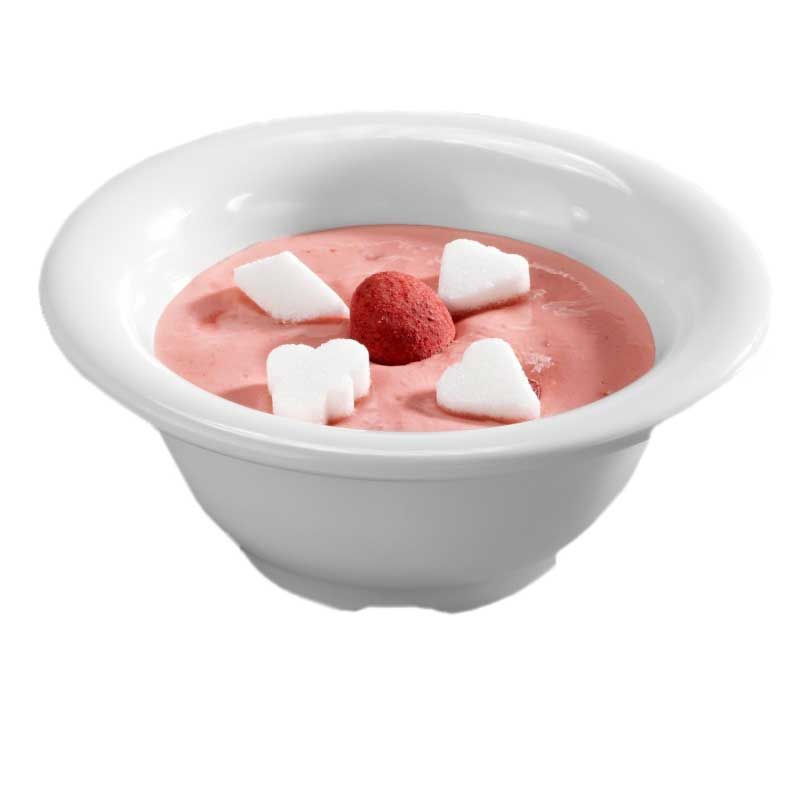 Cuenco pequeño de melamina extrafuerte con un diámetro de 140 mm y una altura de 60 mm