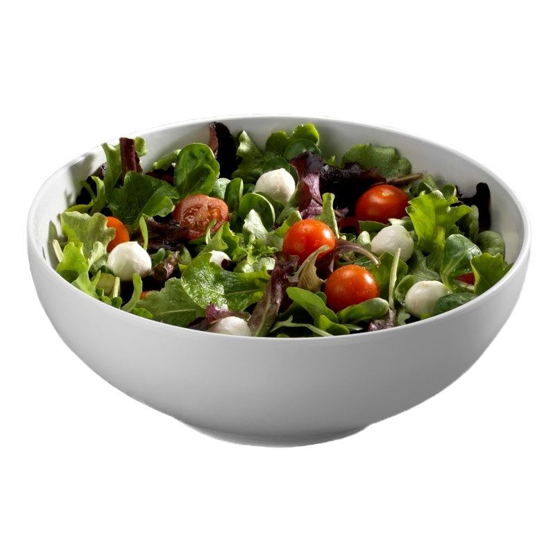 Cuenco redondo de melamina con un diámetro de 160 mm y una altura de 90 mm