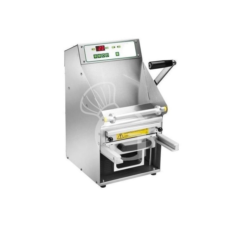 Termoselladora manual acero inoxidable anchura de la película 220 mm L 315 mm x P 450 mm x A 550 mm 0,7 Kw
