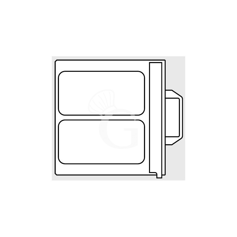 Molde para termoselladora 2 cavidades de dimensiones 180 mm x 280 mm