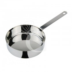 Mini sartén de acero inoxidable diámetro 120 mm x A 35 mm