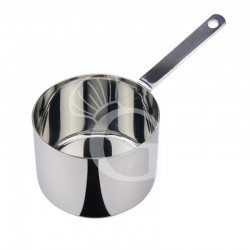 Mini cazo alto de acero inoxidable diámetro 90 mm x A 60 mm