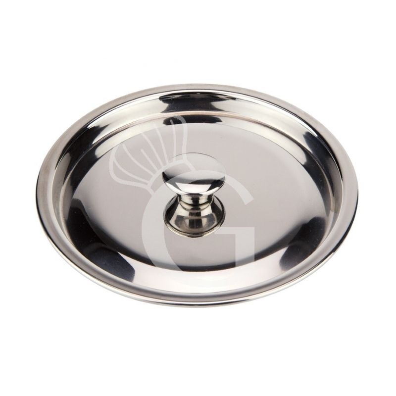 Mini tapa de acero inoxidable diámetro 100 mm Mini tapa de acero inoxidable diámetro 100 mm