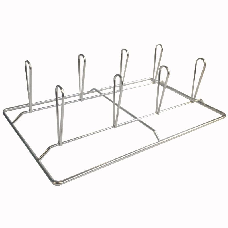 Estante de rejilla para 8 pollos L 530 mm X P 325 mm X A 160 mm