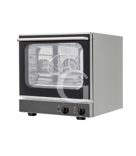 Horno eléctrico de convección para cruasanes, puerta abatible, controles mecánicos, 4 bandejas GN 2/3, potencia 3,3 kw