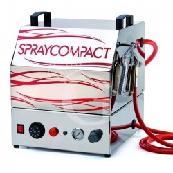 Máquina de pulverización de gelatina y líquidos con ajuste mecánico L 410 mm x P 350 mm x A 400 mm