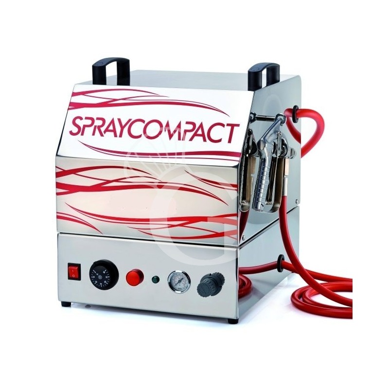 Máquina de pulverización de gelatina y líquidos con ajuste mecánico L 410 mm x P 350 mm x A 400 mm