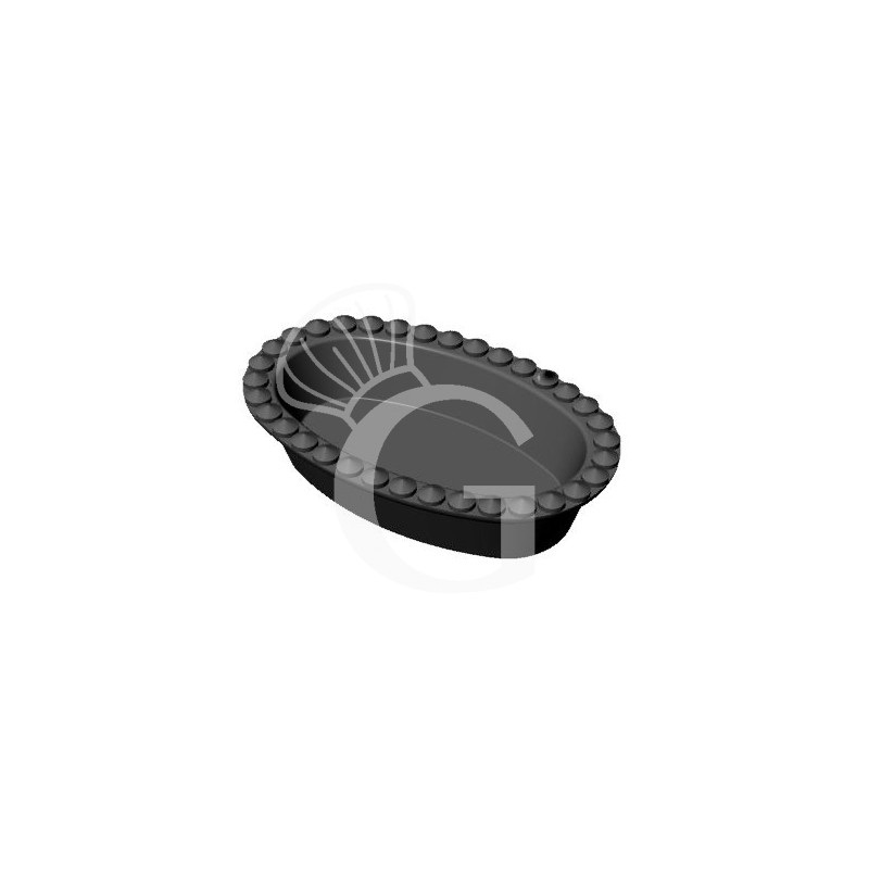 Juego de 2 placas con impresión en forma de barco para Cookmatic y Cookmaticspecial