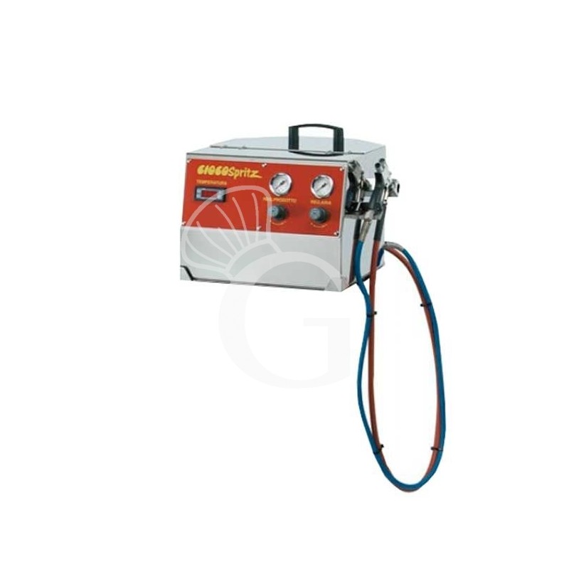 Máquina de pulverización para chocolate y sucedáneos L 420 mm x P 400 mm x A 400 mm