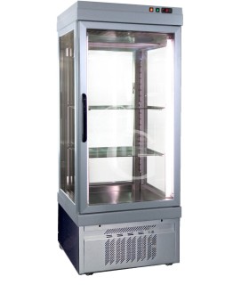 Vitrina expositora panorámica para carne 1 puerta -5°C/+10°C L 900 mm x P 760 mm x A 1960 mm
