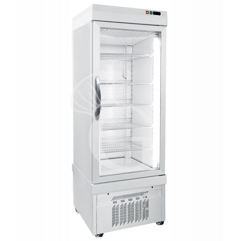 Vitrina Refrigerada expositora de pastelería estática 400 LT, +2°C/+10°C, puerta de vidrio