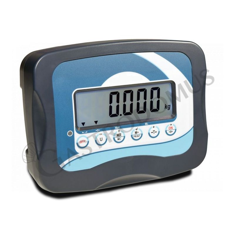 Báscula monocelular con capacidad de 150 kg y precisión de 20 g L 600 mm x P 500 mm x A 840 mm