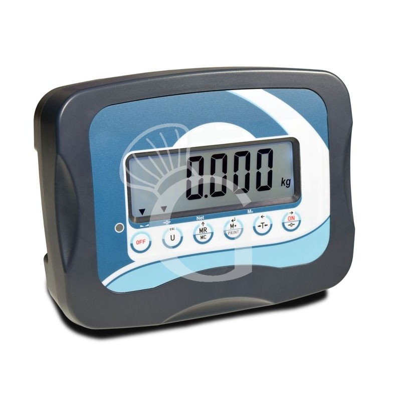 Báscula monocelular completa con capacidad de 60 kg y precisión de 10 g L 500 mm x P 400 mm x A 840 mm