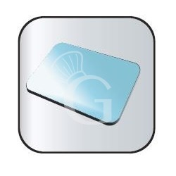 Estante de cristal para vitrinas refrigeradas de 0,75 m2 y 1 m2