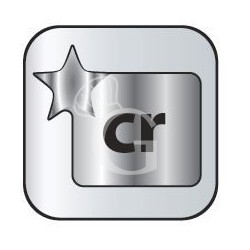 Revestimiento externo cromado o satinado para vitrina refrigerada