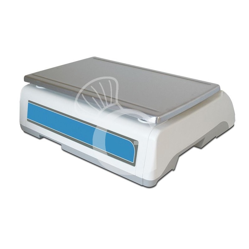 Báscula de control de peso con impresora incorporada con capacidad de 30 kg y precisión de 10 g L 370 mm x P 363 mm x A 137 mm