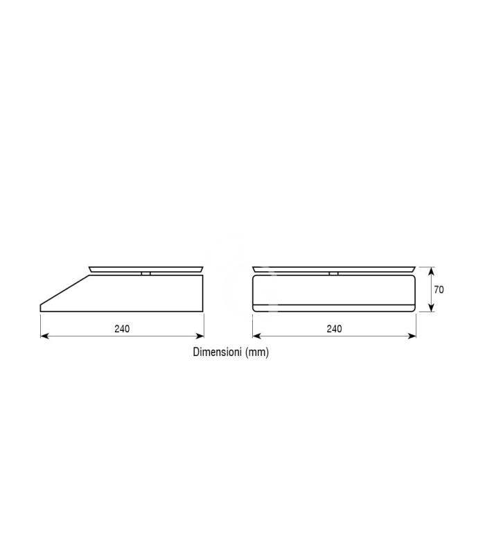 Balanza con función de recuento en ABS capacidad 10 kg precisión 1 g L 240 mm x P 240 mm x A 70 mm