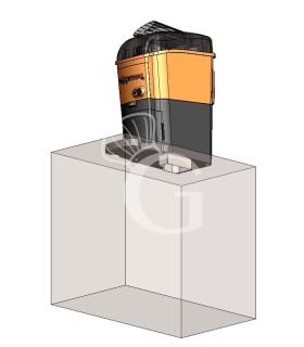Kit de vaciado directo para exprimidor Expressa