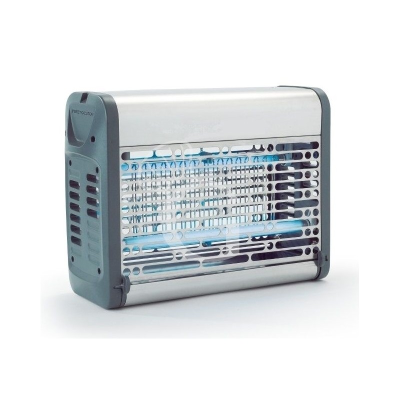 Trampa de insectos eléctrica con luz uv 40 m2 L 365 mm x P 130 mm x A 262 mm