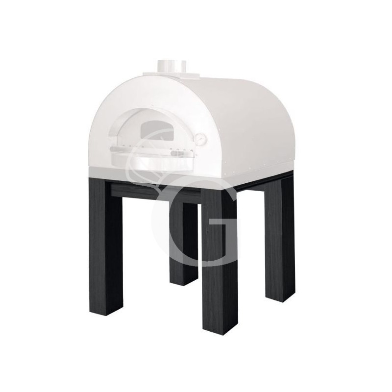 Mesa para horno de leña de exterior ELEONORA, para pizza - capacidad de carga 200 Kg