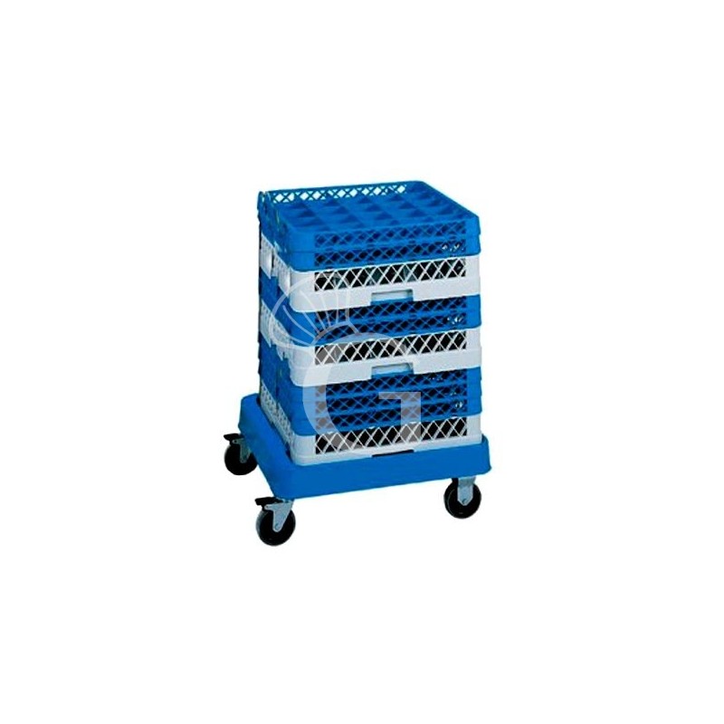 Carro para cestas de vajillas sin asa L 530 mm x P 560 mm x A 210 mm