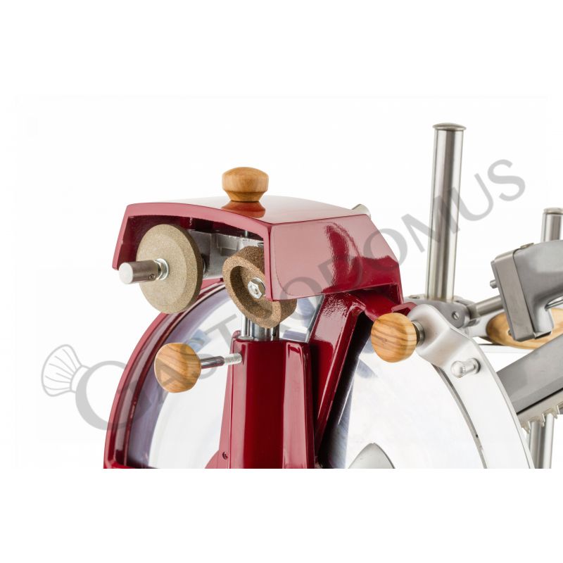 Pomos de madera de olivo para cortadora con volante mod. 350