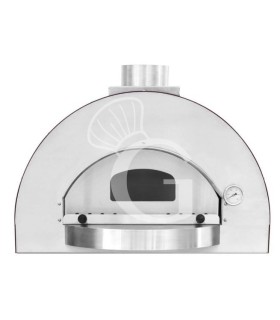 Horno de pizza de leña para exterior 1 Cámara L 850 MM X P 1200 MM X A 1200 MM