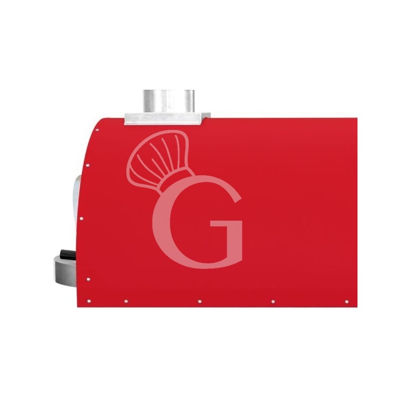 Horno de pizza de leña para exterior 1 Cámara L 850 MM X P 1200 MM X A 1200 MM