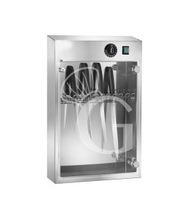 Esterilizador eléctrico de cuchillos para 10 cuchillos - L 430 mm x P 160 mm x A 640 mm 16 W