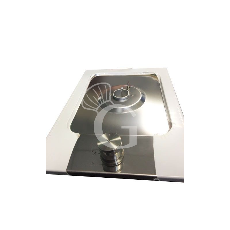 Carro de flambear Trolley en madera recubierta de melamina con 1 quemador L 1150 mm x P 550 mm x A 1080 mm