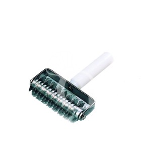 Rodillo con forma de rombos de acero inoxidable L 120 mm