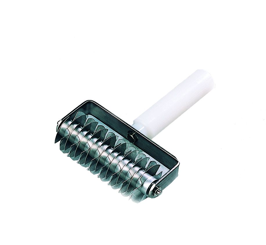 Rodillo con forma de rombos de acero inoxidable L 120 mm