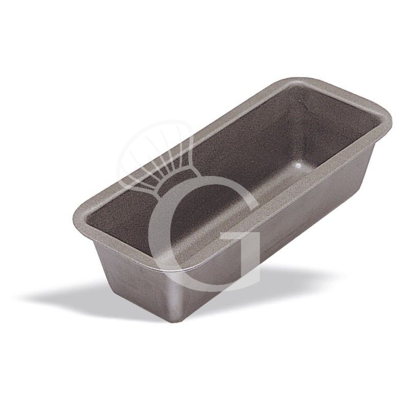 Molde de tarta rectangular antiadherente de acero inoxidable L 260 mm x P 95 mm x A 75 mm