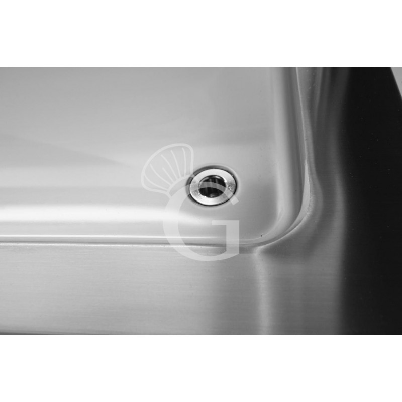 Cuba baño maría empotrable funcionamiento con agua - altura cuba 230 mm - dimensiones L 2110 mm x P 640 mm x A 315 mm