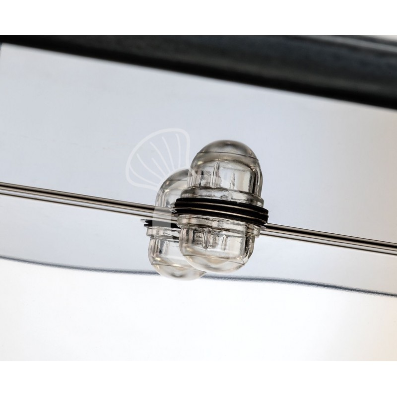 Horno eléctrico para pastelería con humidificador, controles mecánicos, puerta abatible, monofásico para 4 bandejas 600x400 mm