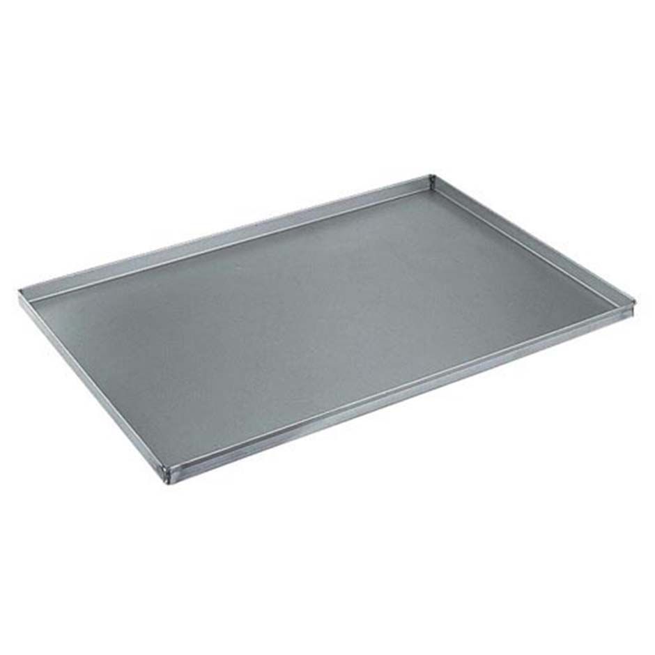 Bandeja rectangular de aluminio L 600 mm x P 400 mm x A 20 mm