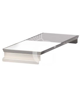Soporte de placa deslizante con tabla de corte de polietileno