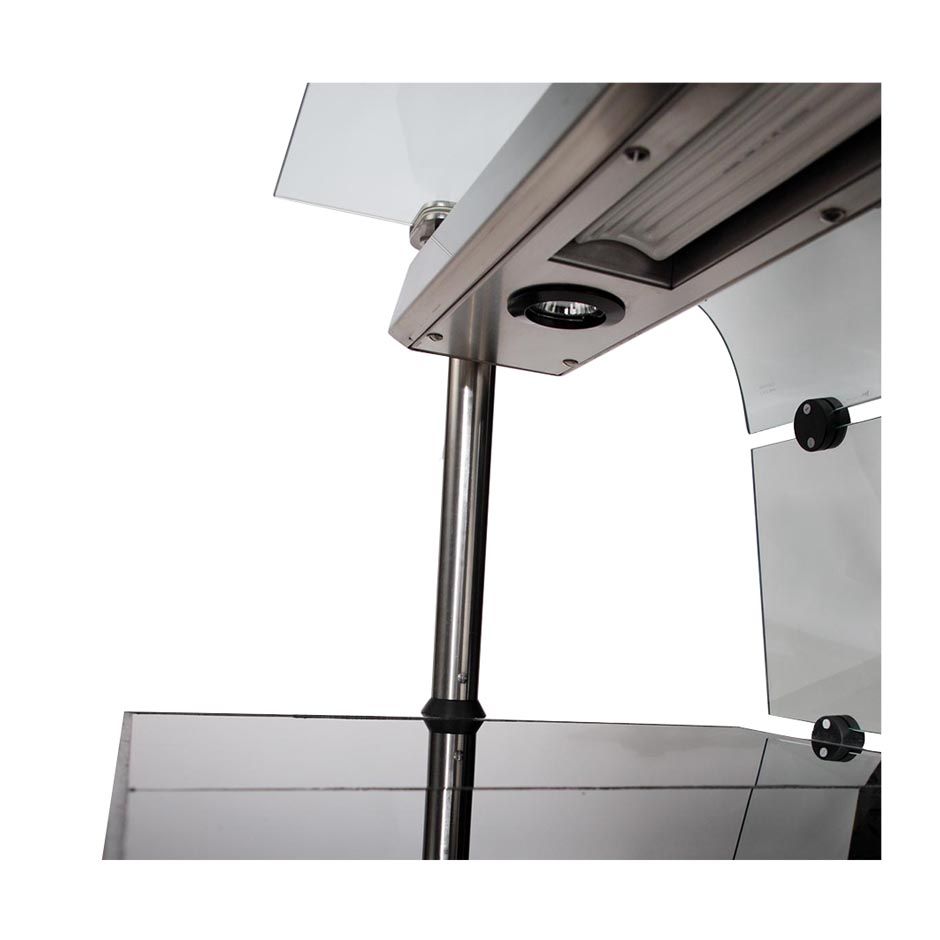 Kit de iluminación y calefacción 2 cubetas GN1/1