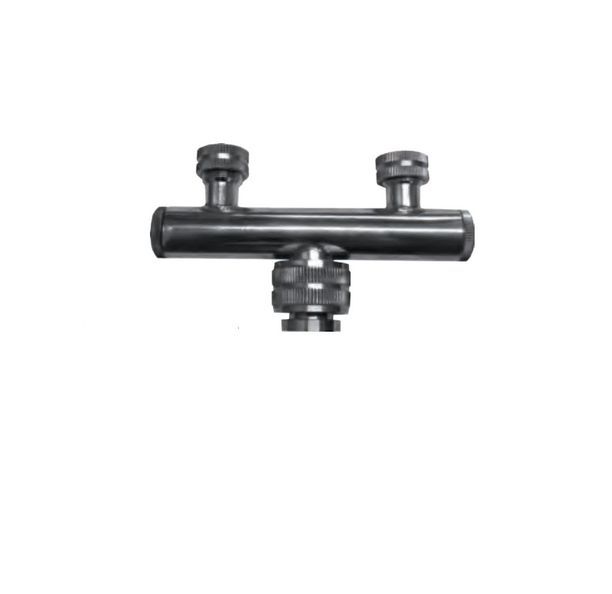 Adaptador de salida doble para tolva con salida única