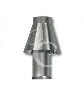 Chimenea para horno a gas