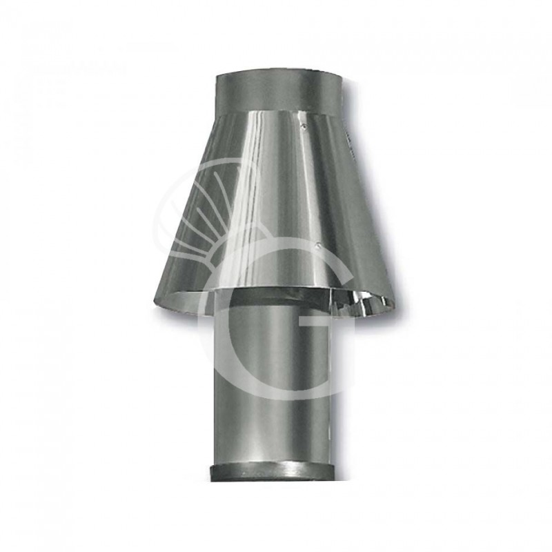 Chimenea para horno a gas