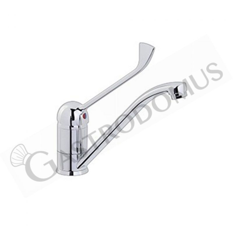 Grifo mezclador para mesas refrigeradas con fregadero.